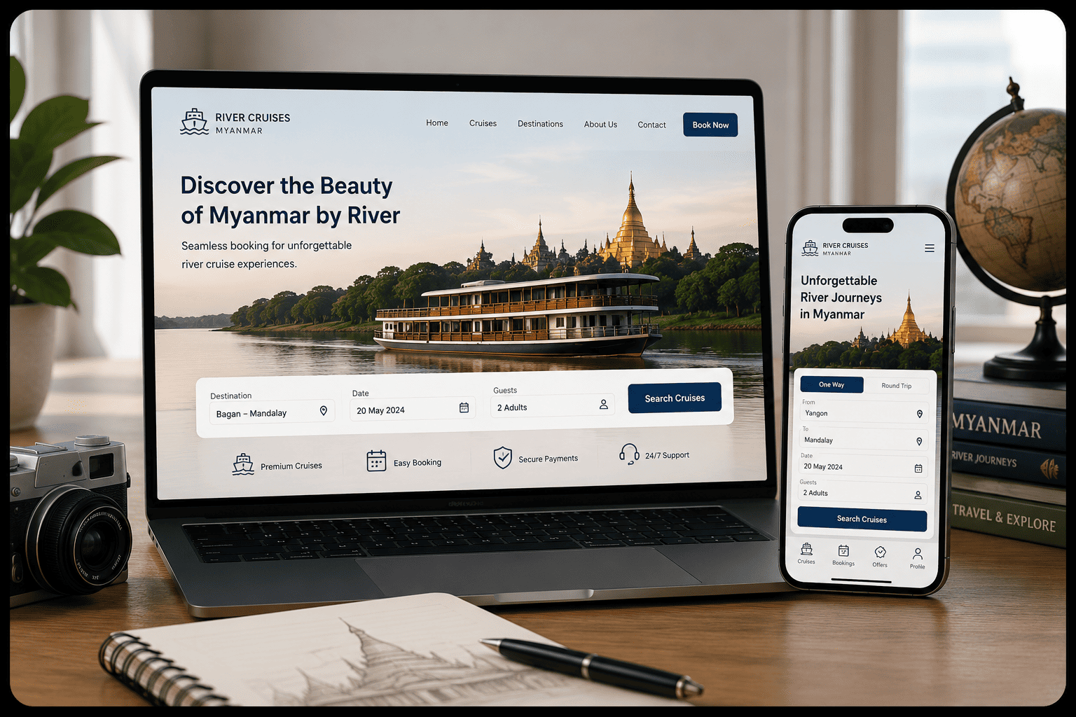 Web Application for an Institution Promoting Creative & Critical Thinking